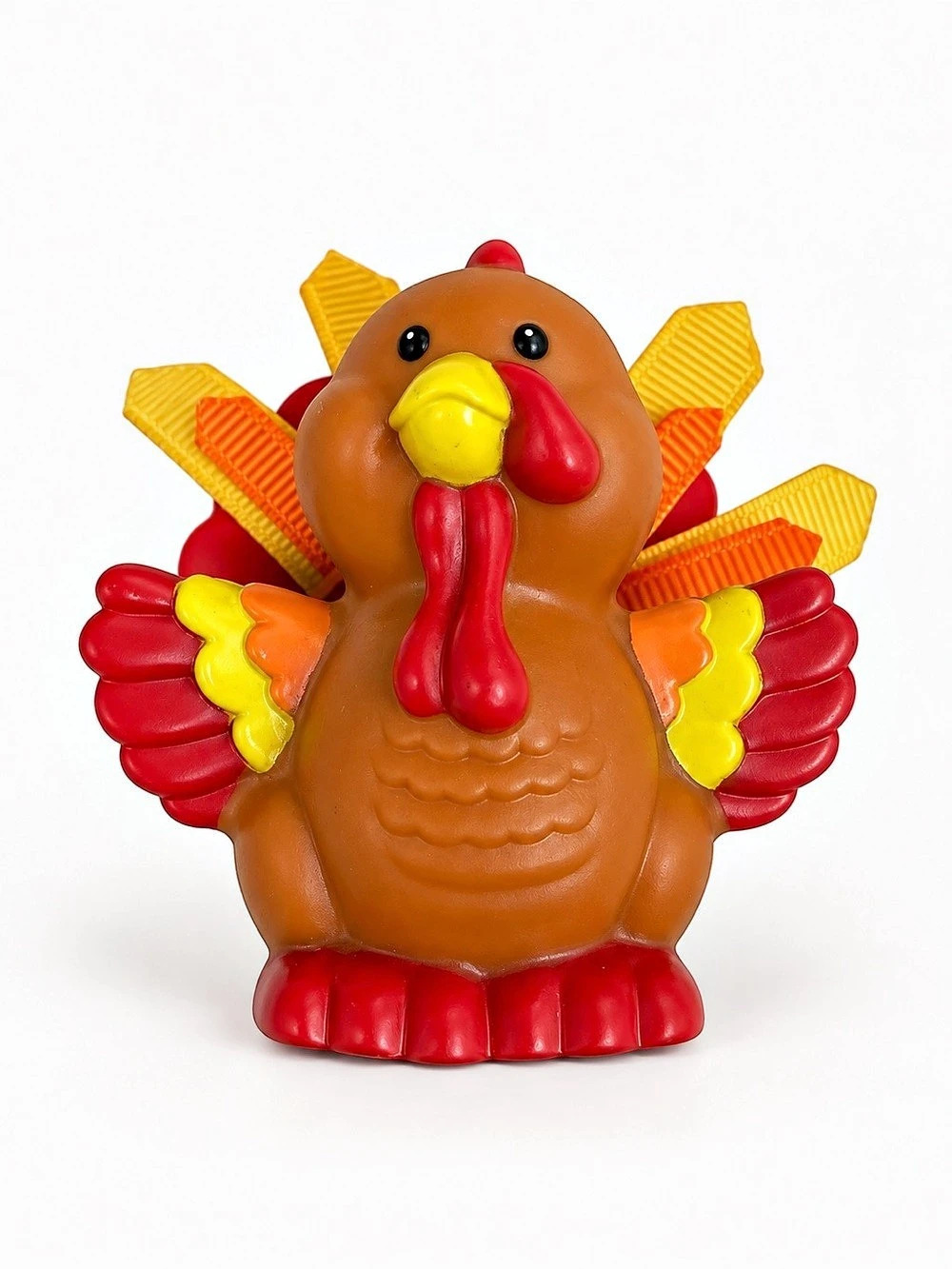 Fisher-Price Little People Thanksgiving Turkey Figure rare touch and feel